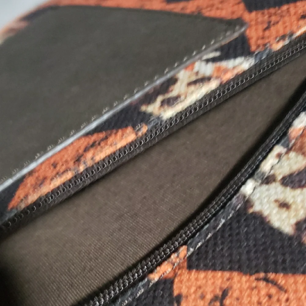 Montana West Orange and Black Bag
